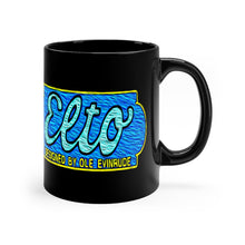 Elto Outboards Black mug 11oz by Retro Boater