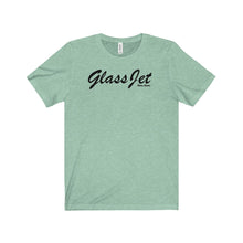 Glass Jet by Retro Boater Unisex Jersey Short Sleeve Tee