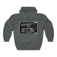 Vintage 1955 Chris Craft Cobra Unisex Heavy Blend™ Hooded Sweatshirt By Retro Boater