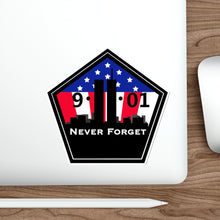 9/11 Never Forget Die-Cut Stickers