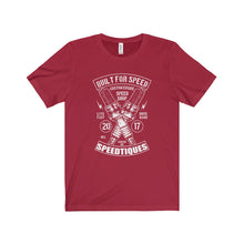 Built for Speed Unisex Jersey Short Sleeve Tee by Speedtiques