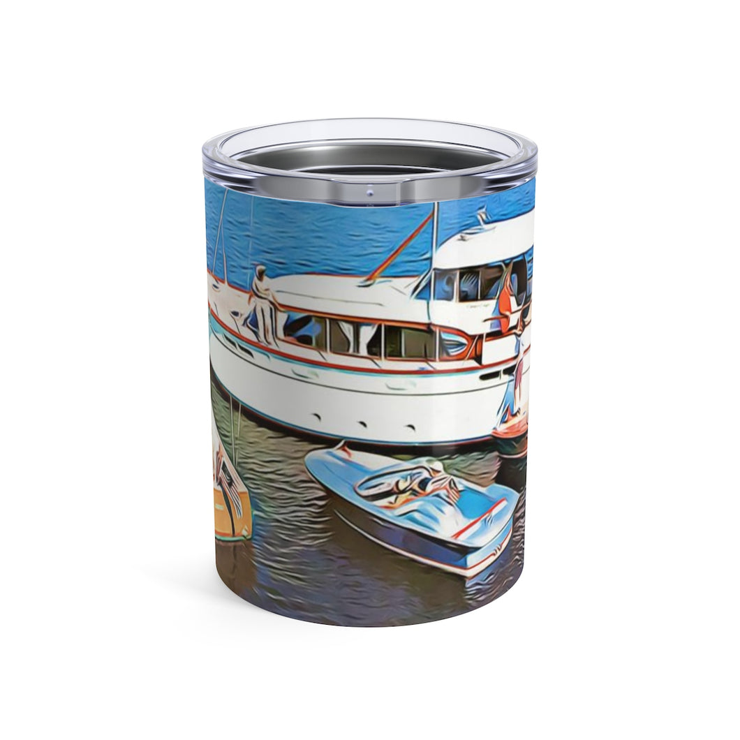 Vintage Chris Craft 1958 Line Up Tumbler 10oz by Classic Boater