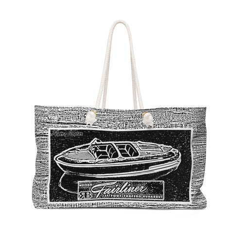 Western Fairliner Weekender Bag by Retro Boater