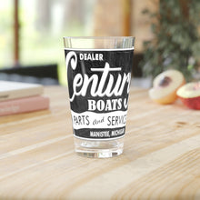 Vintage Century Boat Sign Pint Glass, 16oz