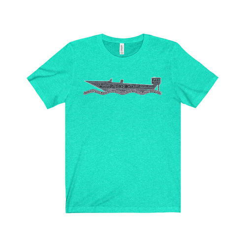 Retro Outboard Boater Unisex Jersey Short Sleeve Tee
