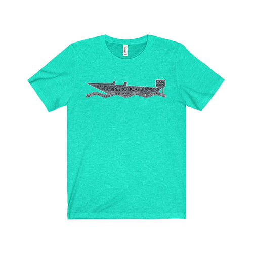 Retro Outboard Boater Unisex Jersey Short Sleeve Tee