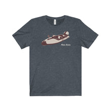 Larson Falls Flyer By Retro Boater Unisex Jersey Short Sleeve Tee