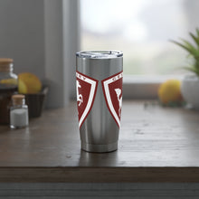 Vintage Century Crest in Maroon and White Vagabond 20oz Tumbler