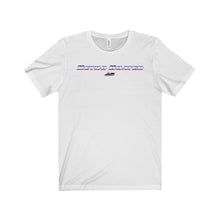 Red, White, and Blue Retro Boater Unisex Jersey Short Sleeve Tee