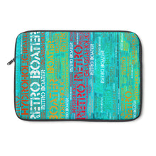Colored Wood by Retro Boater Laptop Sleeve