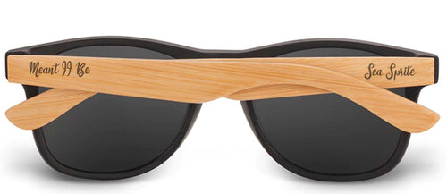 Cupples Meant II Be Sea Sprite Wooden Sunglasses