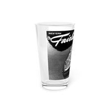 Vintage Western Fairliner Boats Pint Glass, 16oz