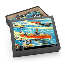 Vintage Dodge Boat Race Puzzle (120, 252, 500-Piece) by Classic Boater