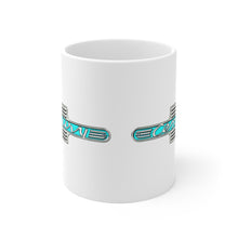 Late 40s Vintage Century Boat Emblem White Ceramic Mug