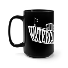 Vintage Dodge Watercar Black Mug 15oz by Retro Boater