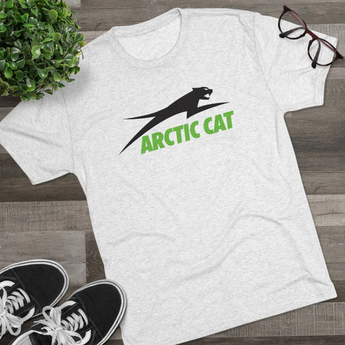 Vintage Arctic Cat Snowmobile Men's Tri-Blend Crew Tee