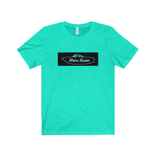 Neon Open Bow Outline in Neon Unisex Jersey Short Sleeve Tee