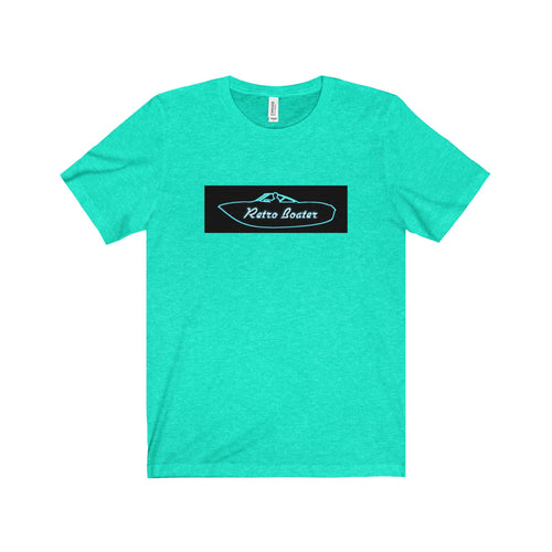 Neon Open Bow Outline in Neon Unisex Jersey Short Sleeve Tee