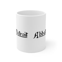 Abbot-Detroit Motor Company White Ceramic Mug