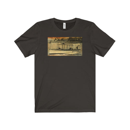 Electric Launch Co. Unisex Jersey Short Sleeve Tee by Retro Boater