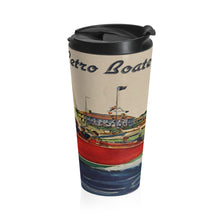 Great Day on the Water by Retro Boater Stainless Steel Travel Mug