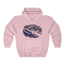 Vintage Harbor in the Islands Unisex Heavy Blend Hooded Sweatshirt