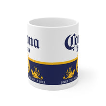 Corona Virus Corona Beer Spoof White Ceramic Mug