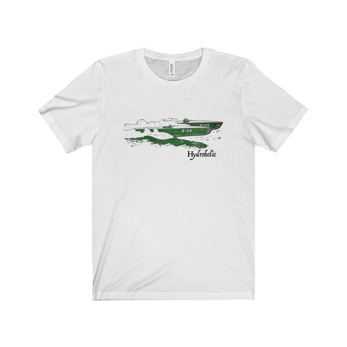 Vintage Hydro Racer Runabouts Unisex Jersey Short Sleeve Tee