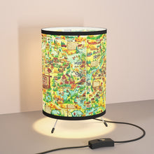 Eagle River Wisconsin Tripod Lamp with High-Res Printed Shade, US/CA plug