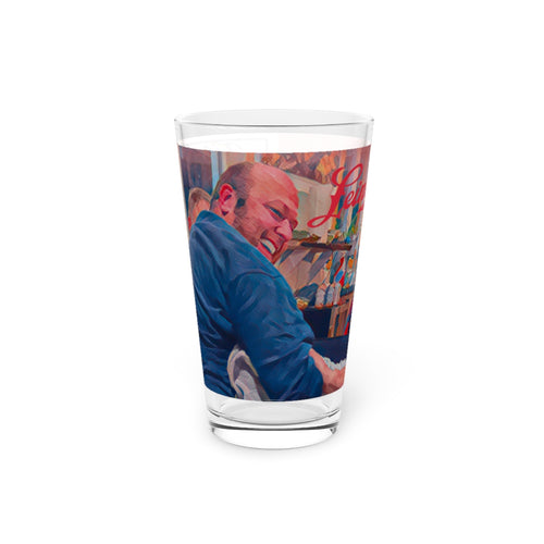 Turtle No Ass Pint Glass, 16oz