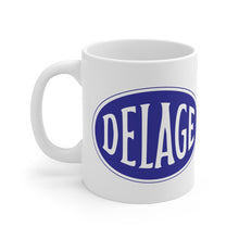 Delage Motor Company White Ceramic Mug