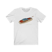 Vintage Chris Craft 26-ft Super Deluxe Cruiser Yacht  Jersey Short Sleeve Tee T-Shirt by Retro Boater