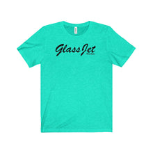 Glass Jet by Retro Boater Unisex Jersey Short Sleeve Tee