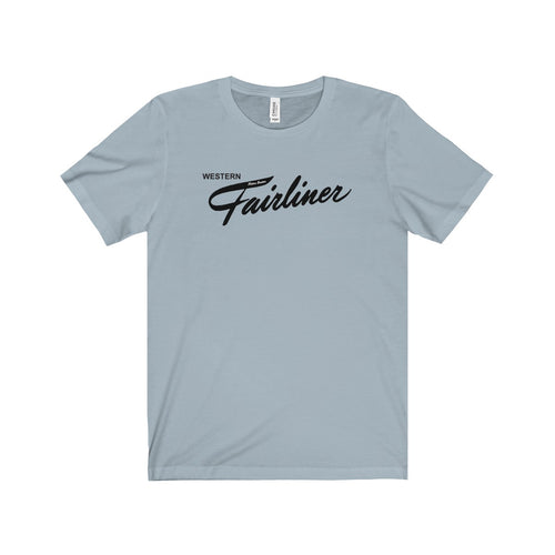Western Fairliner by Retro Boater Unisex Jersey Short Sleeve Tee