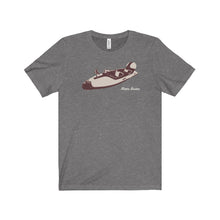Larson Falls Flyer By Retro Boater Unisex Jersey Short Sleeve Tee