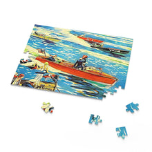 Vintage Dodge Boat Race Puzzle (120, 252, 500-Piece) by Classic Boater