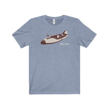 Larson Falls Flyer By Retro Boater Unisex Jersey Short Sleeve Tee