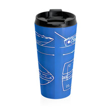 Vintage Chris Craft Supersport Stainless Steel Travel Mug