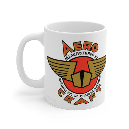 Aero Craft Boats Mug 11oz by Retro Boater