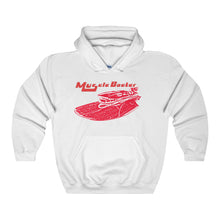 Red Ferrari by Muscle Boater Heavy Blend Hooded Sweatshirt