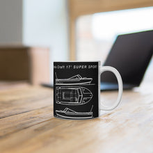 Vintage Chris Craft 17' Super Sport Mug 11oz by Retro Boater