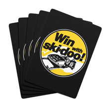 Vintage Win with Ski-Doo Snowmobiles Custom Poker Cards