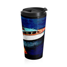 1957 Chris Craft Lineup Stainless Steel Travel Mug by Retro Boater