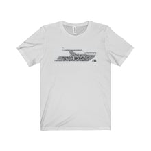 Cruiser Art by Retro Boater Unisex Jersey Short Sleeve Tee