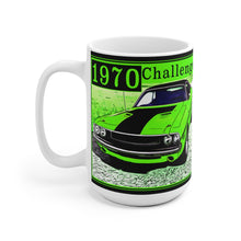 1970 Challenger in Sublime White Ceramic Mug by SpeedTiques