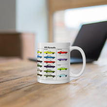 1970 Plymouth Lineup Ceramic Mug 11oz