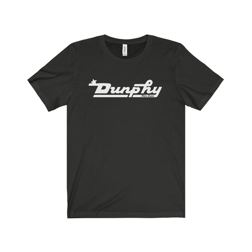 Dunphy in White by Retro Boater Unisex Jersey Short Sleeve Tee