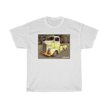 1947 Dodge COE Pickup Truck Unisex Heavy Cotton Tee by SpeedTiques