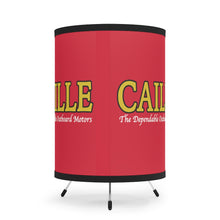Caille Outboard Engines Tripod Lamp with High-Res Printed Shade, US/CA plug