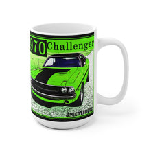 1970 Challenger in Sublime White Ceramic Mug by SpeedTiques